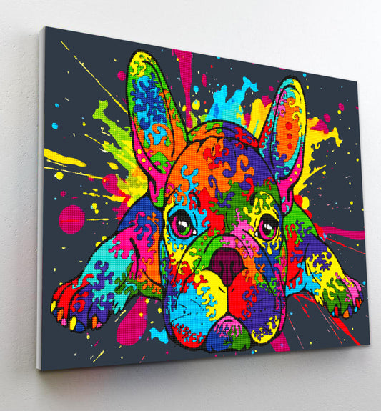 Splat Planet deimantinė dėlionė PRANCŪZŲ BULDOGAS 30x40 cm