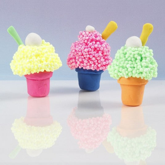 Reusable bubble modeling clay