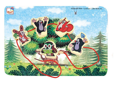 Varstymo žaidimas Mažasis kurmiukas  | BINO