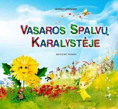 Muzikinė pasaka VASAROS SPALVŲ KARALYSTĖJE su CD | PIO