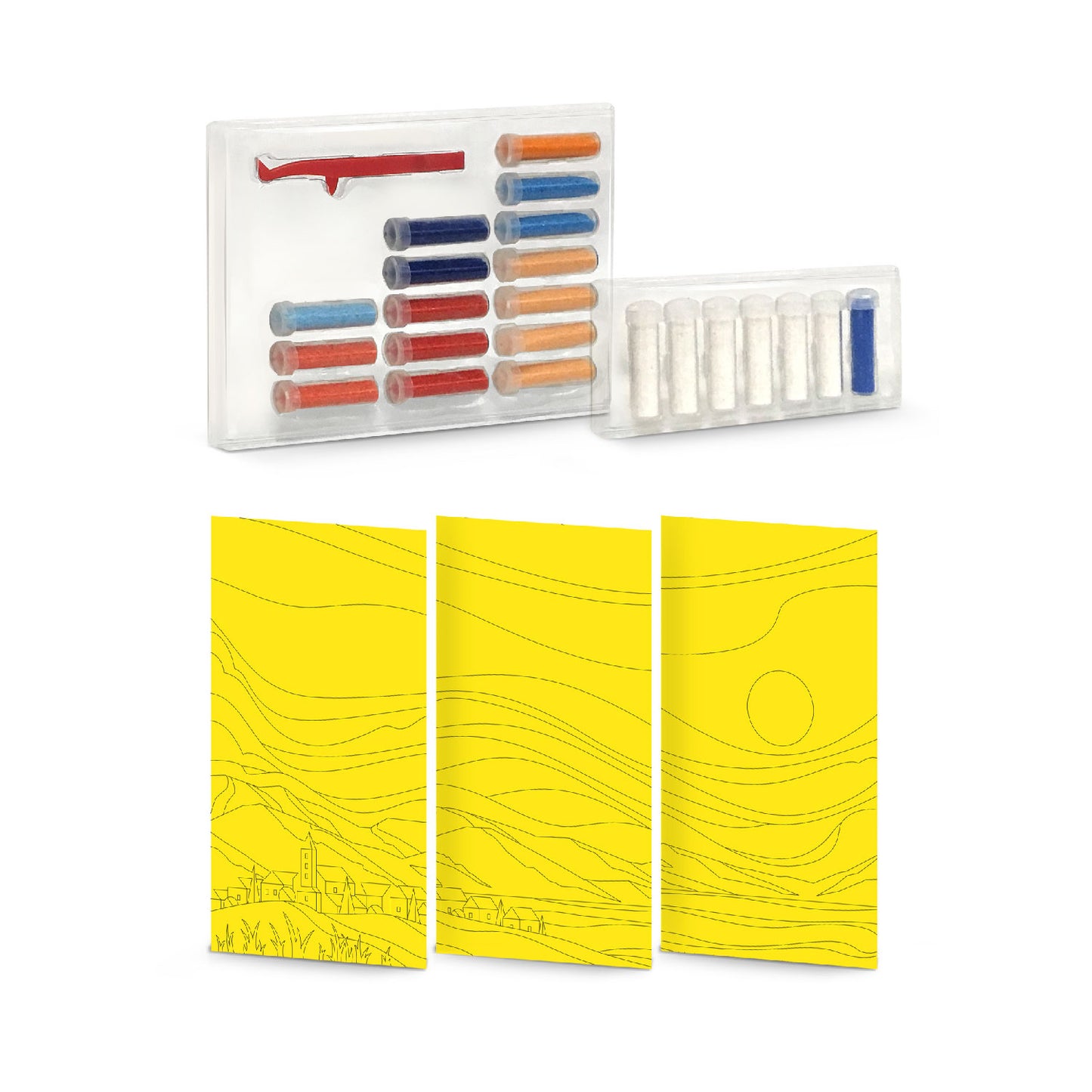 Red Castle Sand Art Kit 3-in-1